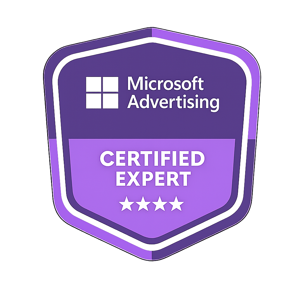 Microsoft Bing Ads Certified Expert — 360 Online Marketing