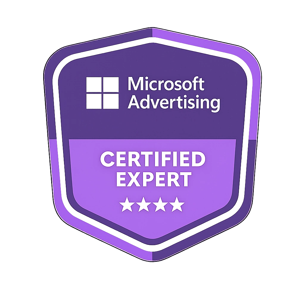 Microsoft Bing Ads Certified Expert — 360 Online Marketing
